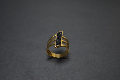 Black Stone Ring