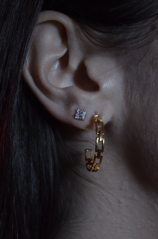 Deco Stud Earring