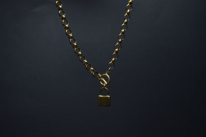 Lock Chain Necklace